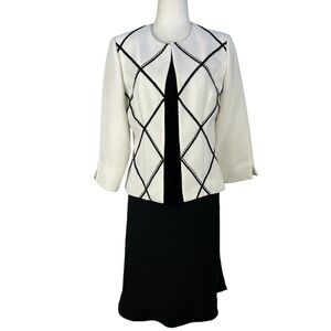 JESSICA HOWARD PETITE WOMEN'S TWO PIECE DRESS SUIT/SET WITH‎ BLAZER/JACKET